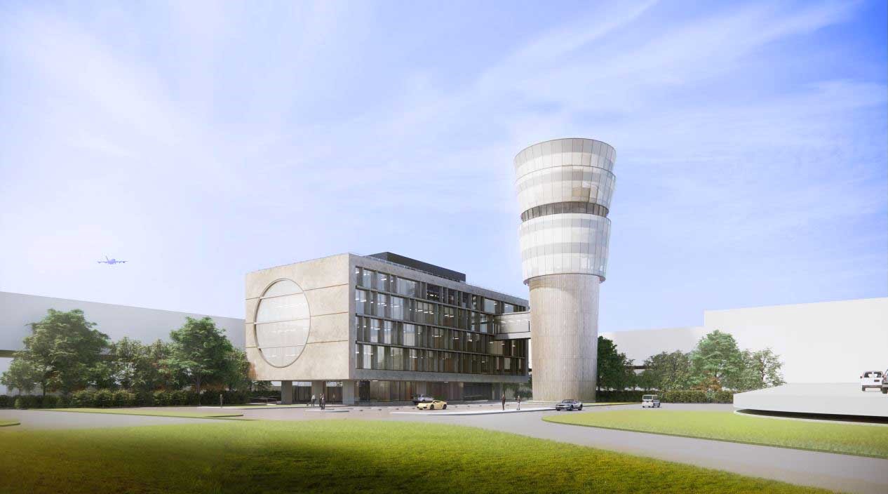 Airport Traffic Control Building & Tower